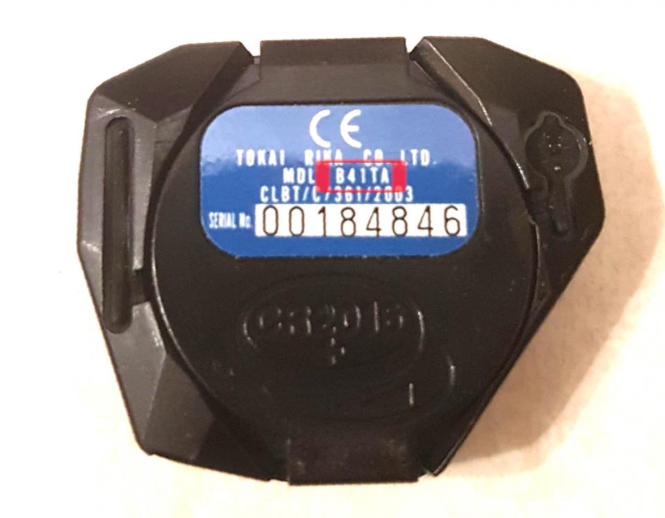 KF315 - REMOTE - COMPLETE KEY & BUTTON TOYOTA 2 BUTTON