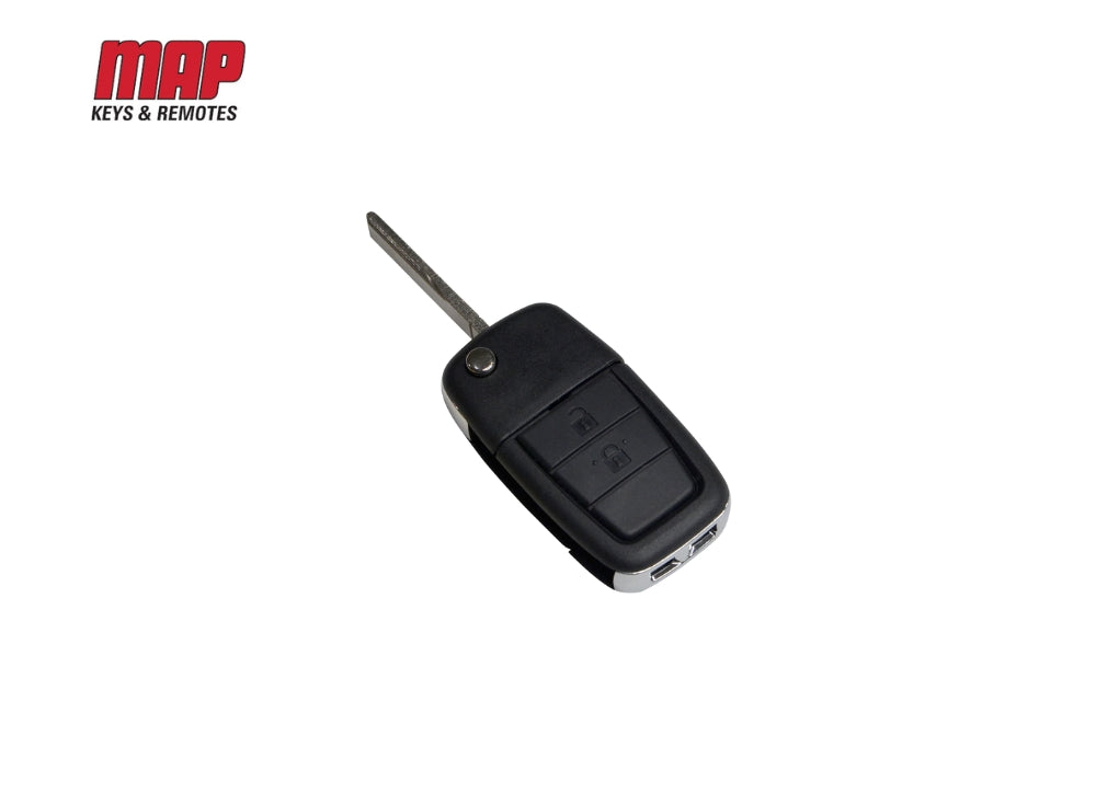 KF214 - REMOTE SHELL & BUTTON - HOLDEN VE 2 BUTTON