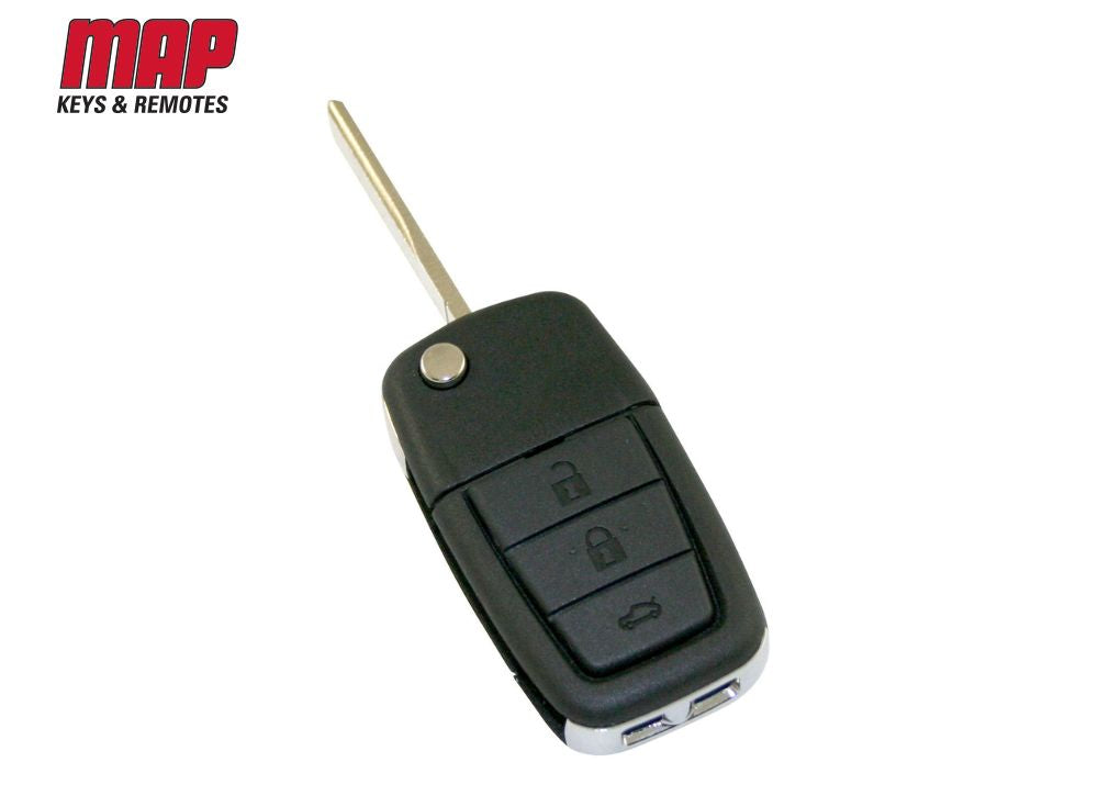 KF217 - COMPLETE REMOTE - HOLDEN 3 BUTTON