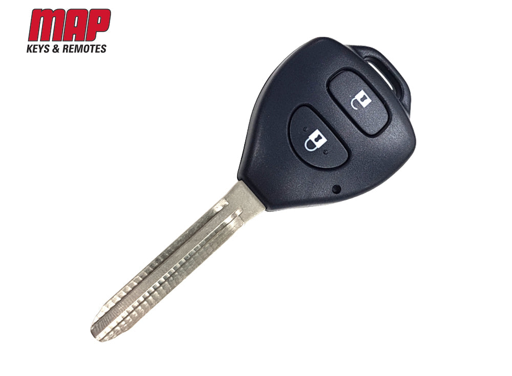 KF315 - REMOTE - COMPLETE KEY & BUTTON TOYOTA 2 BUTTON