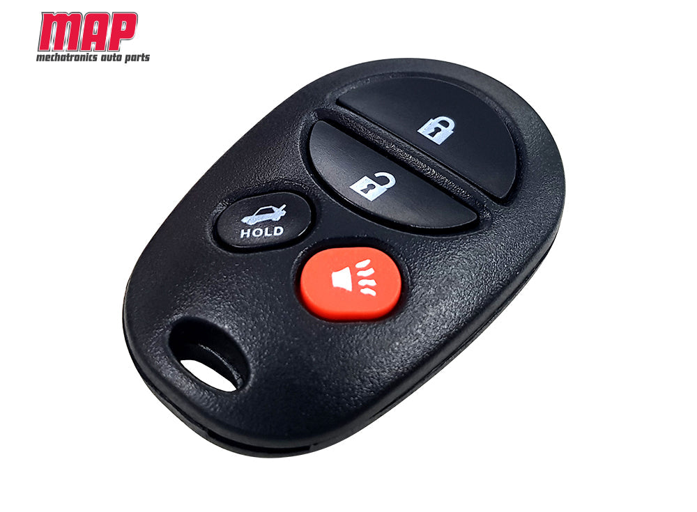 KF316 - REMOTE - COMPLETE TOYOTA 4 BUTTON