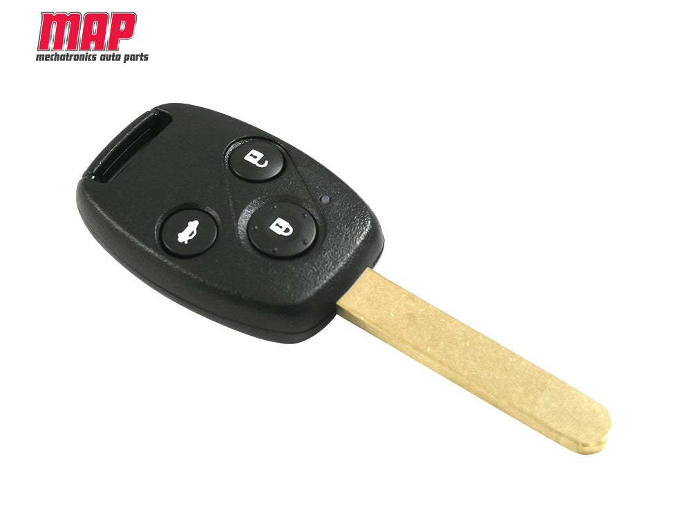 KF364 - SHELL & KEY REPLACEMENT - HONDA 3 BUTTON