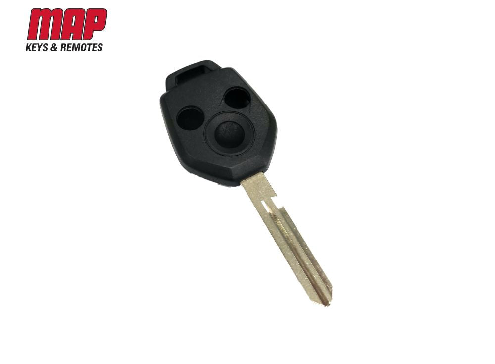 KF390 - SHELL & KEY REPLACEMENT 3 BUTTON SUBARU