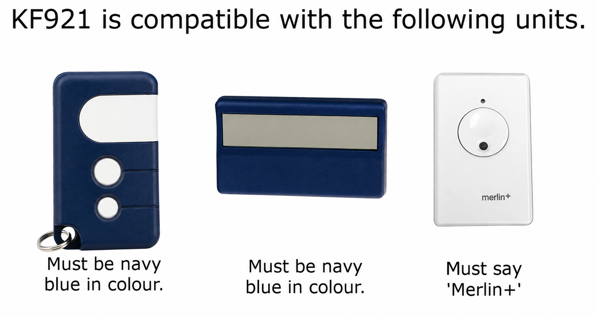 KF921 - Merlin+ systems (Not compatible with Merlin+ 2.0)