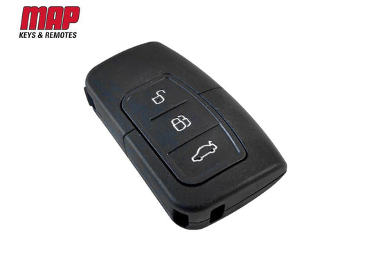 KF167 - REMOTE SHELL -  FORD 3 BUTTON KEYLESS START