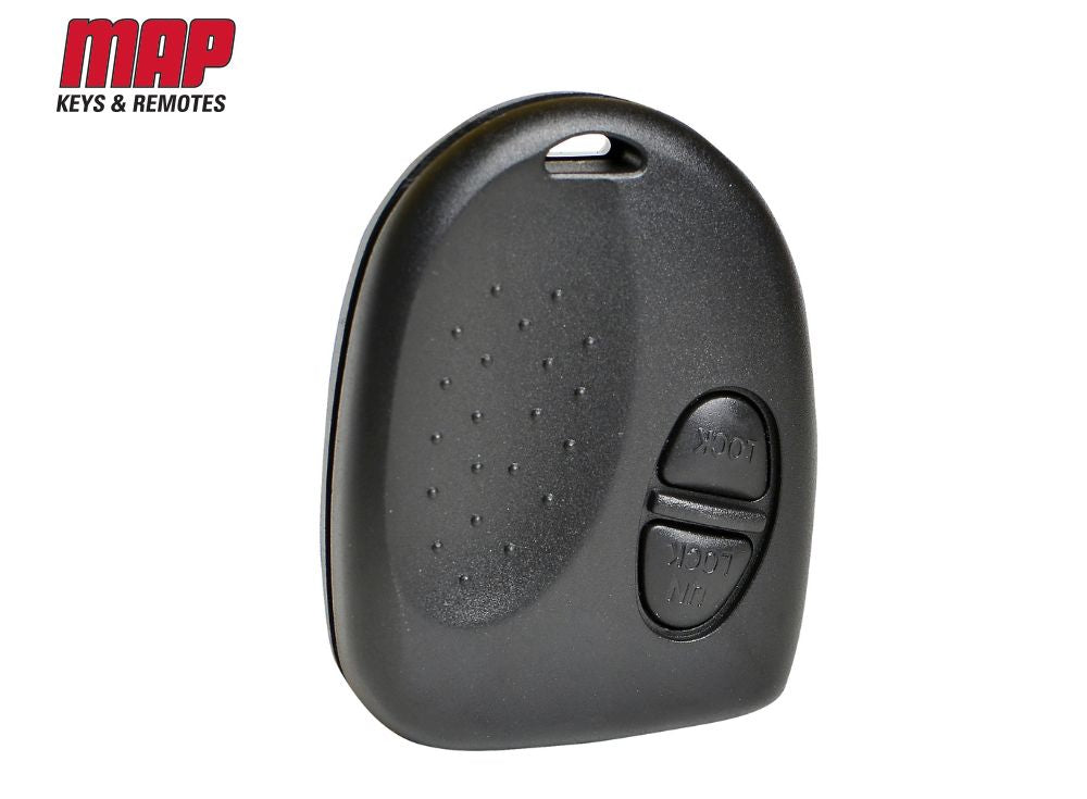 KF202 - REMOTE BUTTON & SHELL - HOLDEN VS-VZ 2 BUTTON - MAP