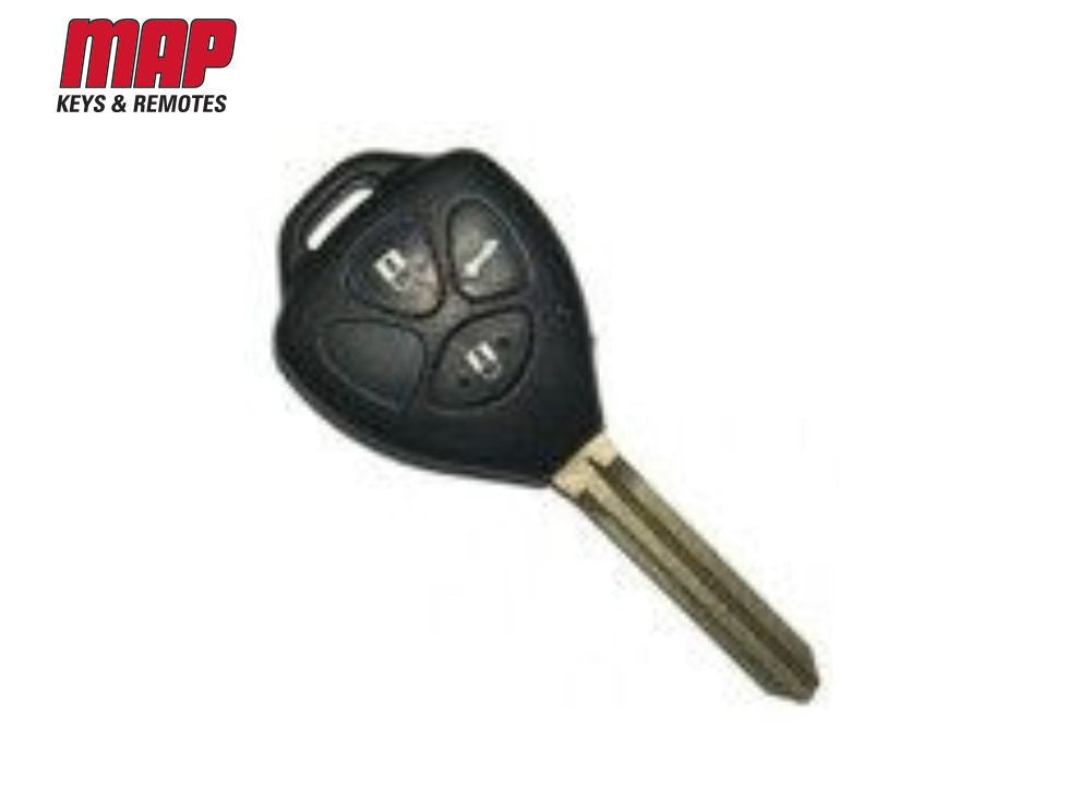 KF329 - REMOTE SHELL & BUTTONS - TOYOTA 3 BUTTON