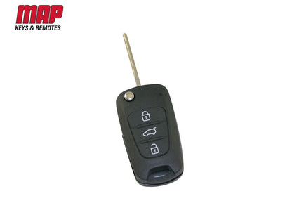 KF330 - REMOTE SHELL & BUTTON - HYUNDAI / KIA FLIP