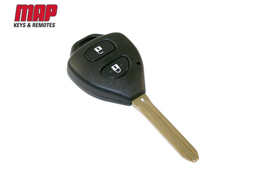 KF331 - REMOTE SHELL & BUTTONS - TOYOTA 2 BUTTON