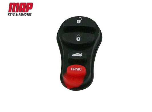 KF340 - REMOTE BUTTON - CHRY  4 BUTT KIDNEY SHAPE